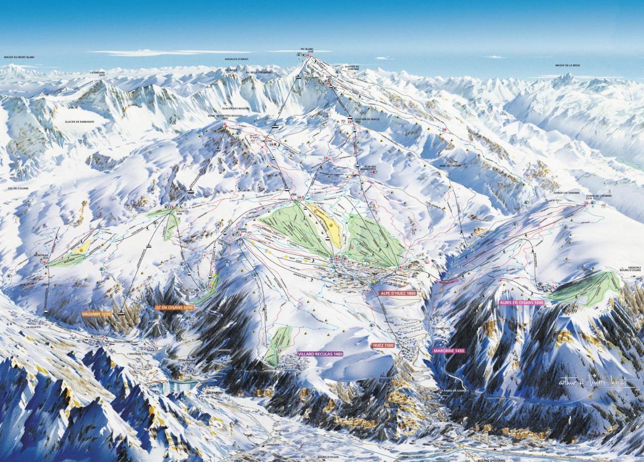 Chalet De L'Oisans 알레몽 외부 사진